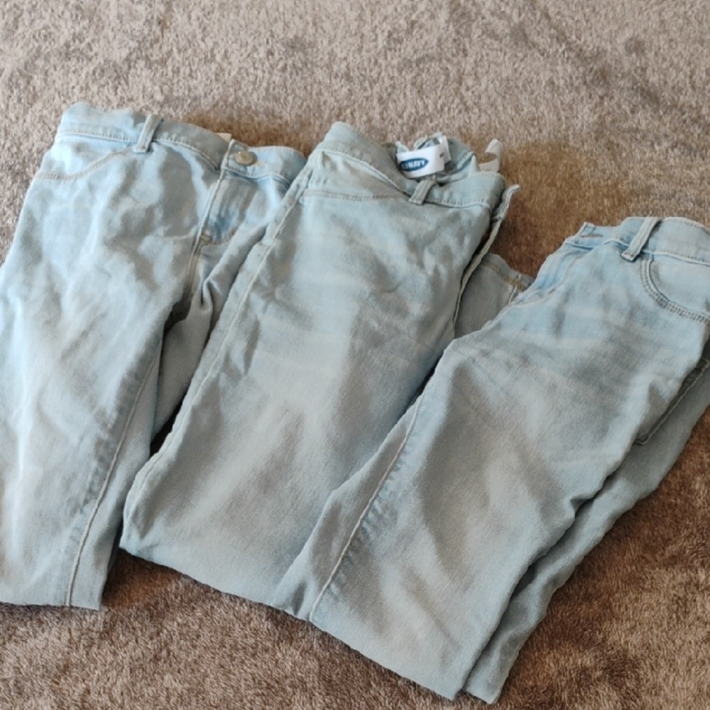 Lot Of 3 Old Navy Rockstar Jeggings Size 12